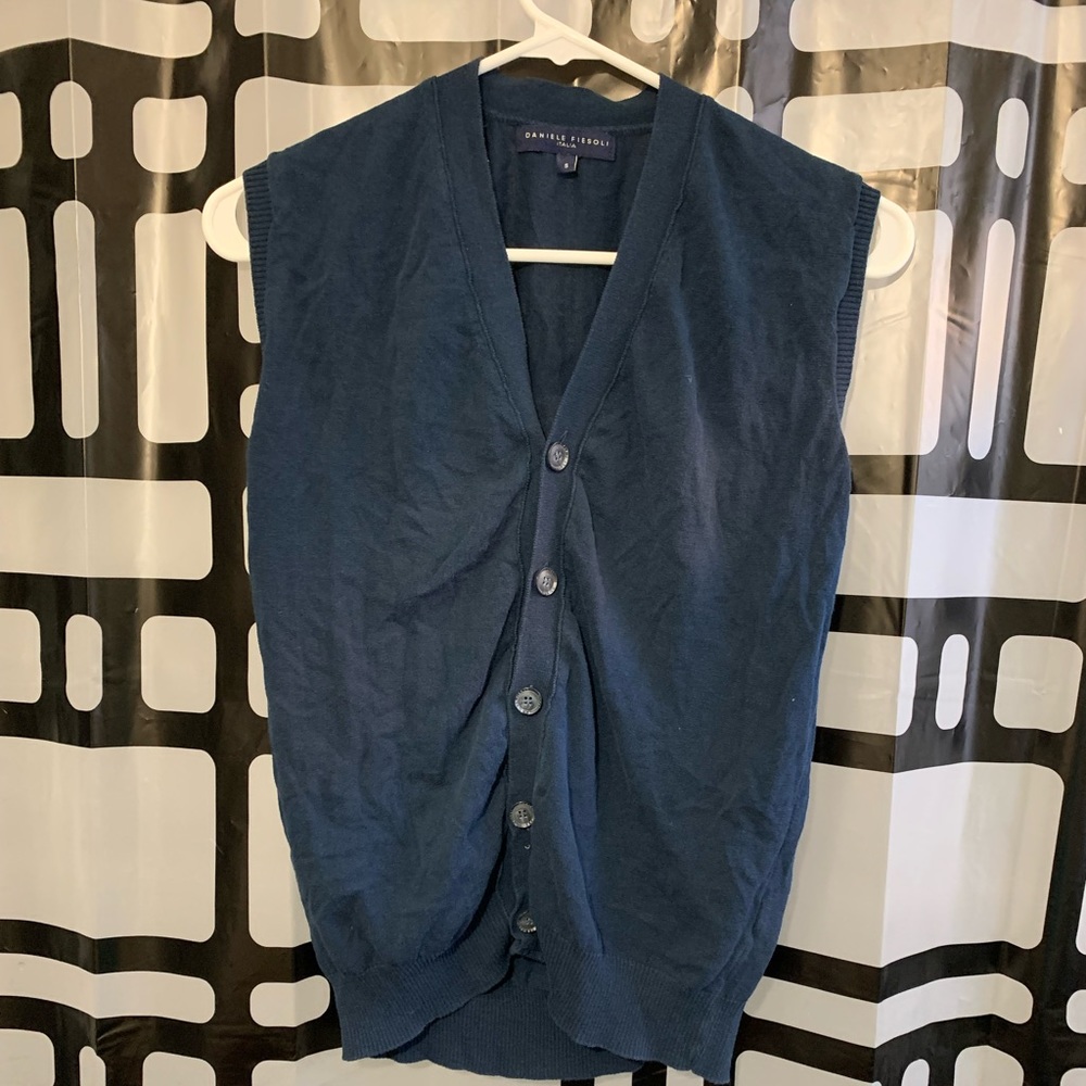 ❤️FREE WITH PURCHASE- Daniele Fiesoli Sweater Vest Sz S
